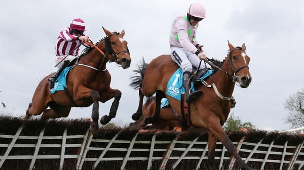 Ruby Walsh on board Bapaume clears the last to win