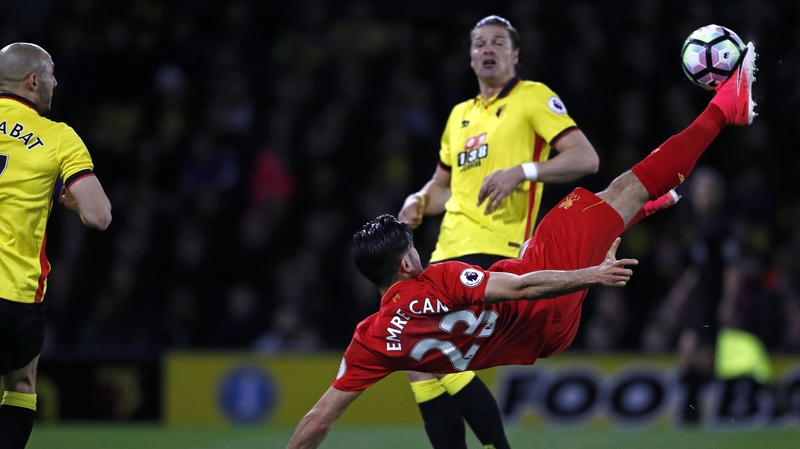Can delighted by acrobatic strike in Liverpool victory