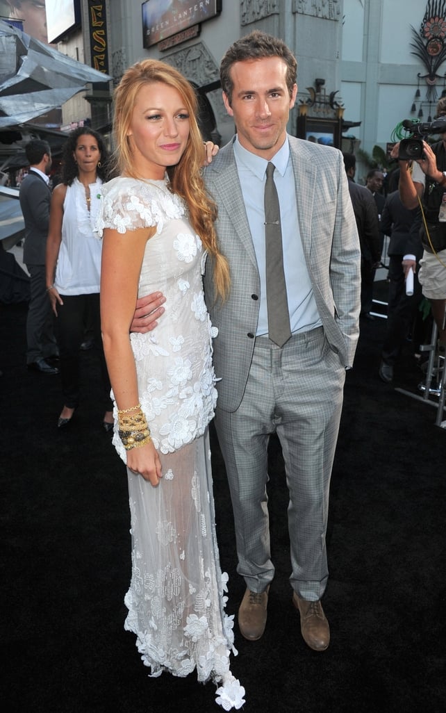 One of their first appearances as a couple during the 'Green Lantern' Premiere in 2011. Blake Lively wore an immaculate Chanel dress.