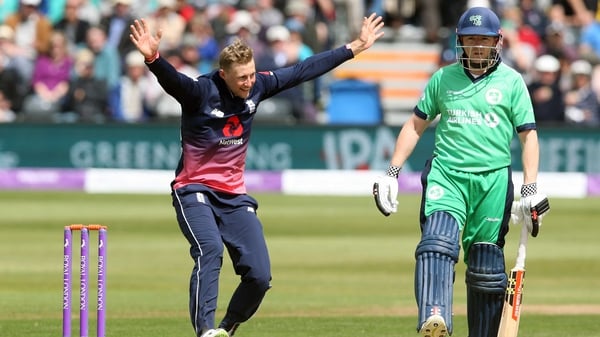 Ireland were bowled out in 33 overs