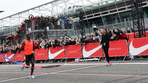 So near and yet so far for Eliud Kipchoge in Monza