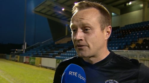 Athlone Town captain Niall Scullion spoke to Tony O' Donoghue last night