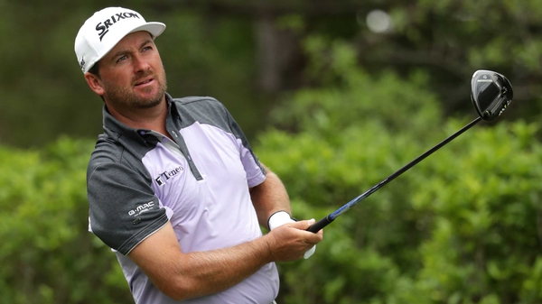 Graeme McDowell is four-under for the tournament, four shots off leader Patrick Reed