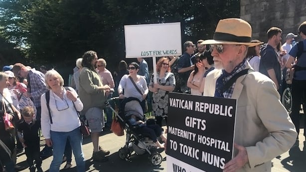 Big Crowds Attend Dublin Maternity Hospital Rally