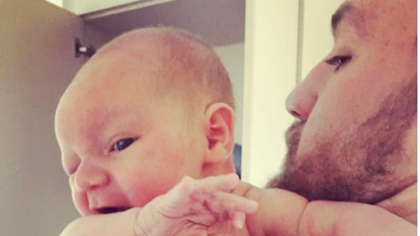 Are you following Baby McGregor yet? Pic: @TheNotoriousMMA