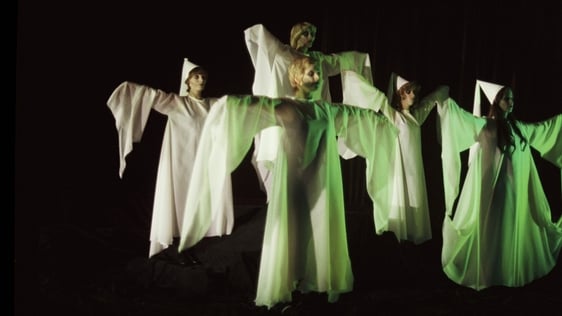 Dancers Dressed As Ghosts