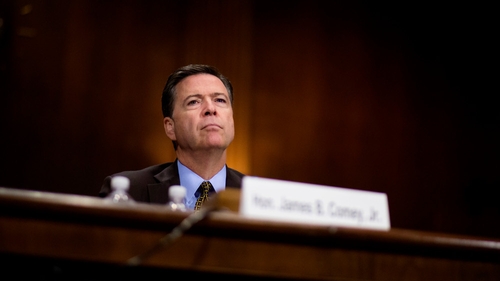James Comey was in LA when news of his dismissal came through