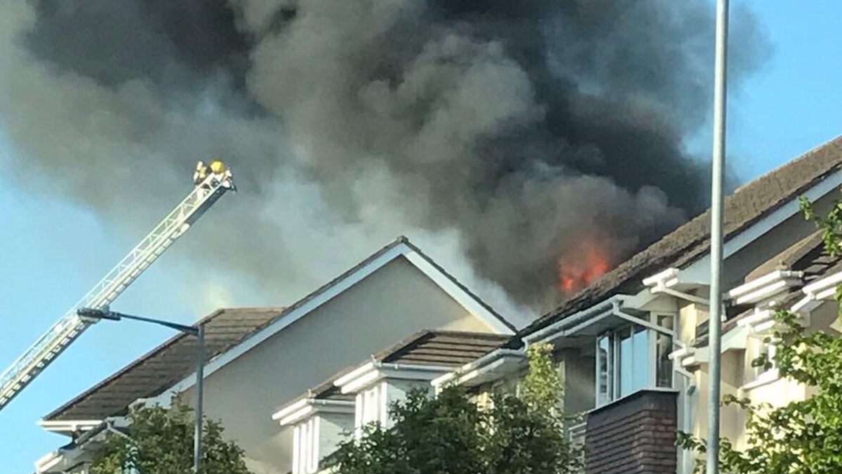 Firefighters bring Dublin apartment blaze under control Firefighters bring Dublin apartment blaze under control