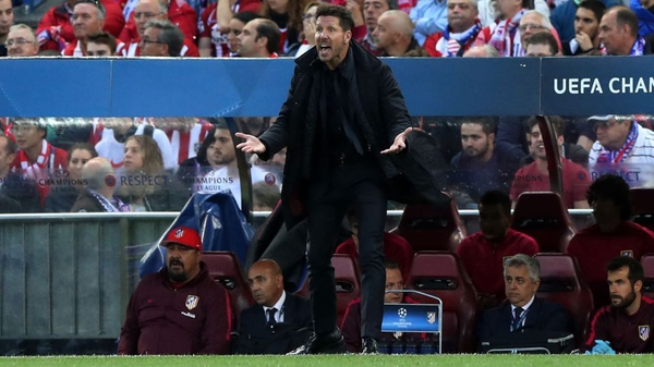 Diego Simeone's side lost out to their city rivals