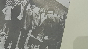 Boxer Mohammad Ali gave hurling a go when he was in Dublin in 1972 to fight Al 'Blue' Lewis at Croke Park