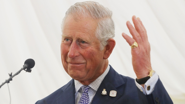 Prince Charles spoke at a reception at the British ambassador's residence in Co Dublin
