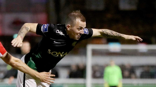 Gary McCabe was on target for Bray Wanderers