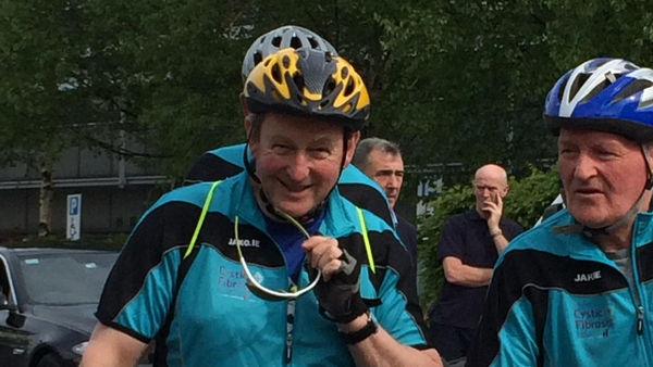 The Taoiseach is in Sligo today for a charity cycle