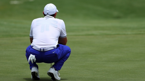 McIlroy is eight shots adrift of the leaders following a third round 71