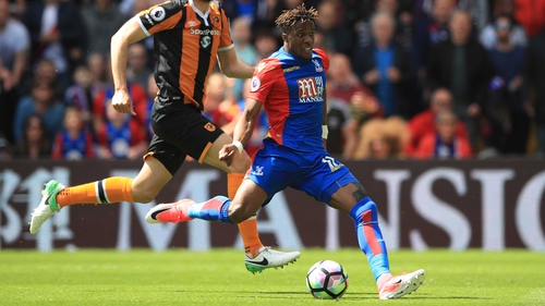 Wilfried Zaha set Palace on their way to victory