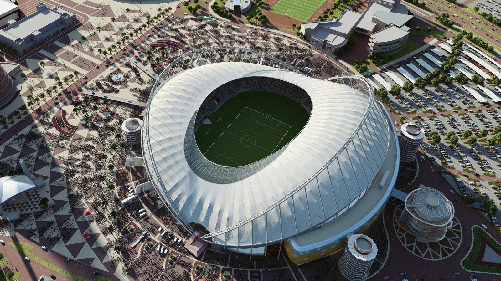 Qatar completes first air-conditioned World Cup stadium