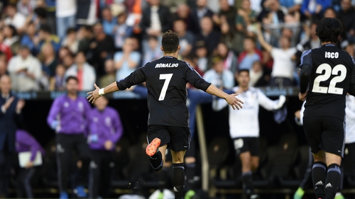 Cristiano Ronaldo was again on the scoresheet