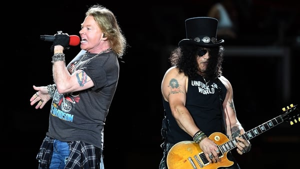 Guns 'n' Roses paid tribute to Chris Cornell at their Slane Castle gig on Saturday