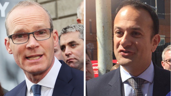 Simon Coveney and Leo Varadkar are vying for the leadership of Fine Gael