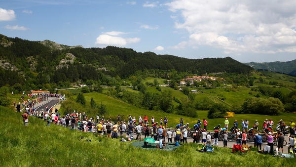 The stunning Reggio Emilia was the starting point for Friday's 13th stage