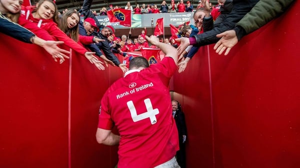 Donnacha Ryan will try to leave on the back of Munster's first Pro12 title since 2011