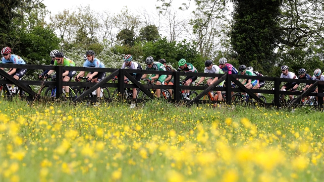They head out of Athboy in Co Meath