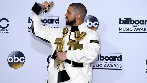 Drake beats Adele's Billboard record, taking home 13 gongs