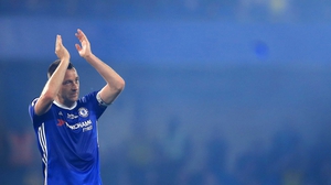 John Terry said an emotional farewell to Chelsea fans