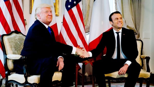 Emmanuel Macron and Donald Trump have agreed to hold off on a potential tariffs war until the end of 2020