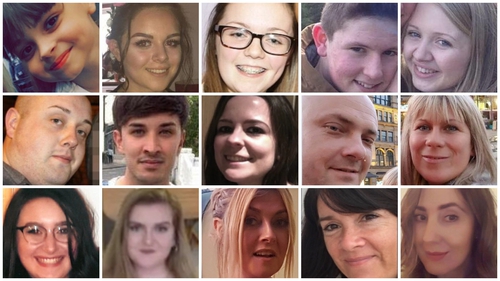 Some of the 22 victims of the Manchester Arena attack