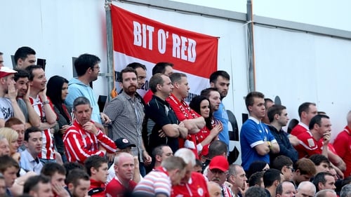 Sligo Rovers fans saw their side come from behind in Bray