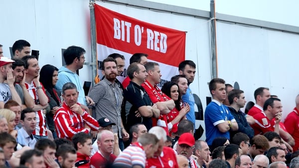 Sligo Rovers fans saw their side come from behind in Bray