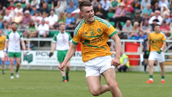 Darragh Rooney celebrates finding the back of the net
