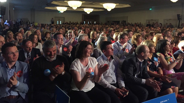 More than 1,000 people attended the event in Cork this evening