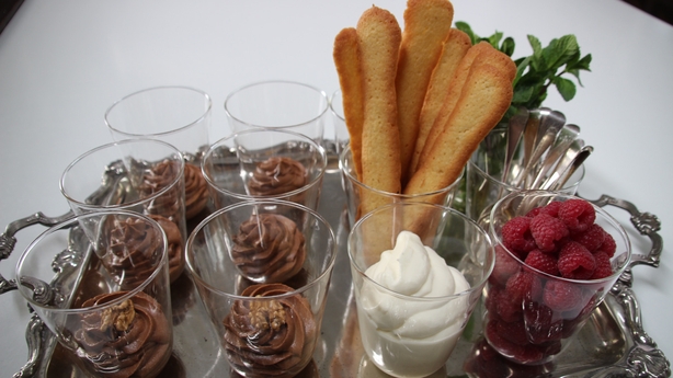 Chocolate and Caramel Whip Langues de Chat