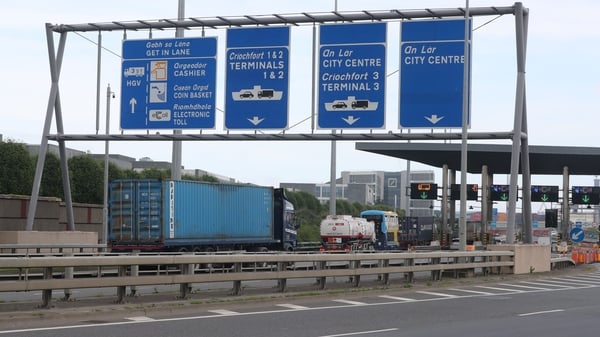 A ban on five axle trucks in Dublin city was introduced in 2007 following the opening of the port tunnel