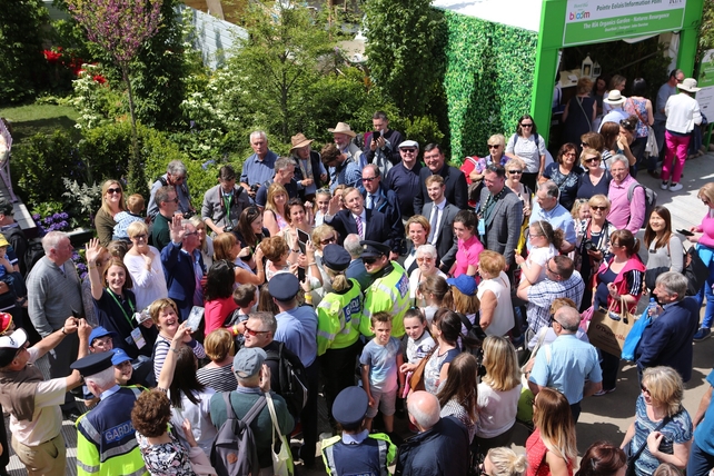Can you spot an Taoiseach amongst the Bloom-ers!