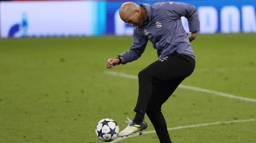 Zinedine Zidane: "I'm not going to tell you who's going to play."