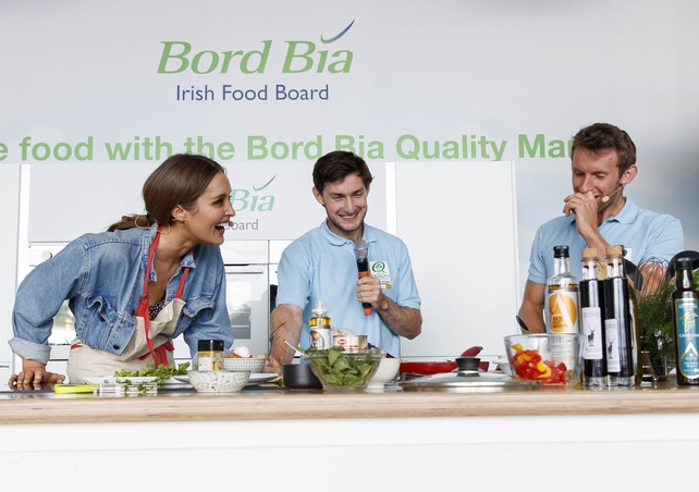 There was some craic and lots of healthy egg based recipes at the Bord Bia tent with Roz Purcell and the O'Donovan brothers