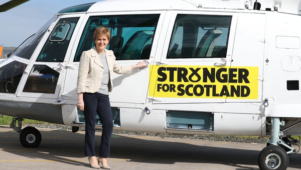First Minister and SNP leader Nicola Sturgeon is to visit six separate constituencies in Scotland over the course of today