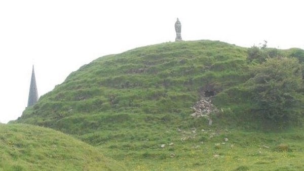 The new attraction will be developed at the site of Granard Motte in Co Longford (above)