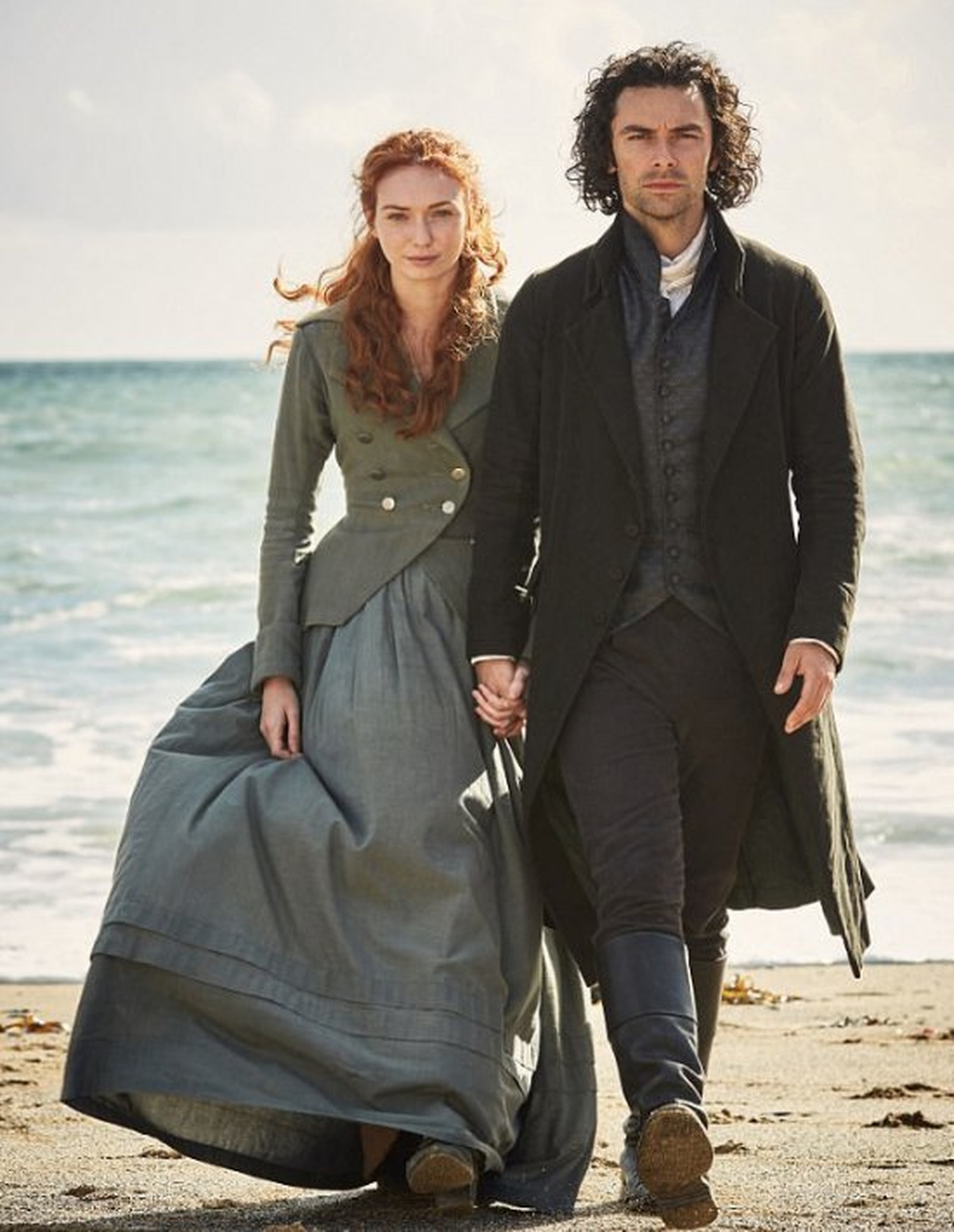 Eleanor Tomlinson Aidan Turner Couple Aidan Turner broke his finger filming new Poldark