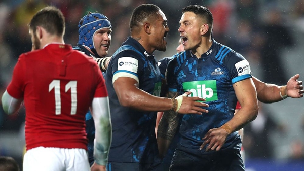Sonny Bill Williams was the star of the show for the Blues