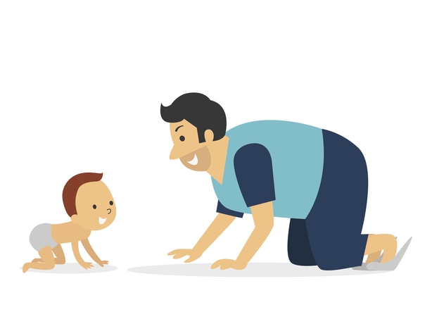 Dad and Baby