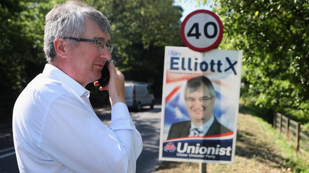 Tom Elliott of the UUP