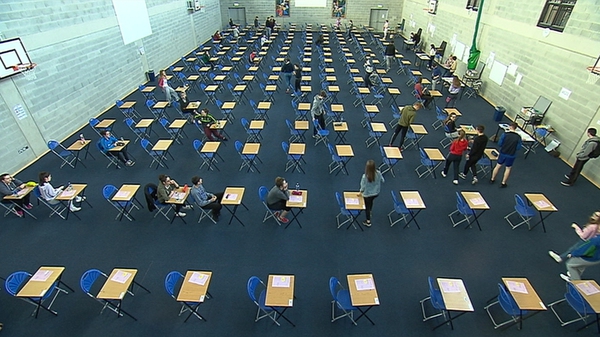 The exams are being held in more than 5,000 centres across the country