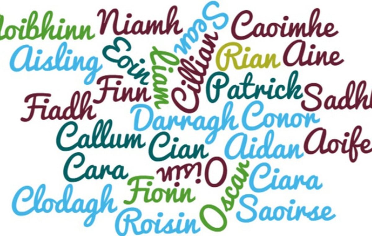 Every person need. Gaelic names. My first name. Jane name. My first 100 Words in Irish.