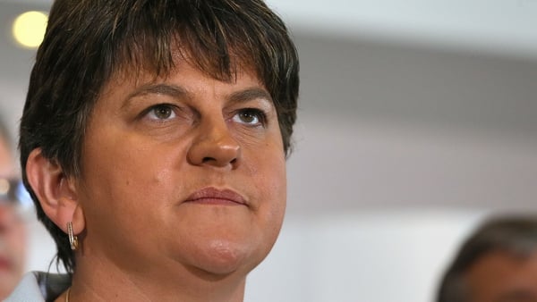 Arlene Foster is due to address a DUP meeting in Belfast on Thursday