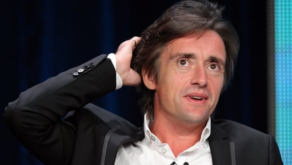 Richard Hammond is seen narrowly escaping another crash on The Grand Tour