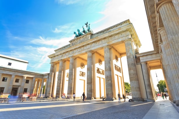 Brandenburg gate of Berlin